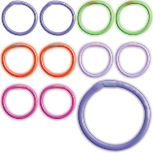Multicolour Glow Bracelets, 80-pk Product image