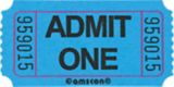 Admit One Tickets, 1000-pk | Amscannull