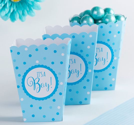 It's a Boy Baby Shower Popcorn Boxes, 20-pk Product image