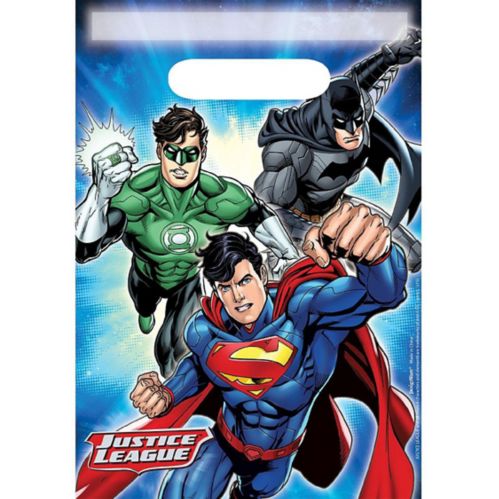 Justice League Favour Bags, 8-pk Product image