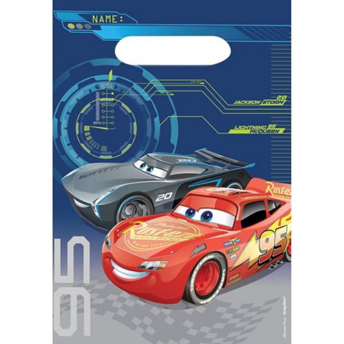 Disney Cars 3 Birthday Party Favour Bags, 8-pk Product image