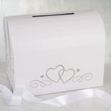 Eximious India Boîte Pour Cartes De Mariage Avec Fente Et Verrou 30,5 X 25,4