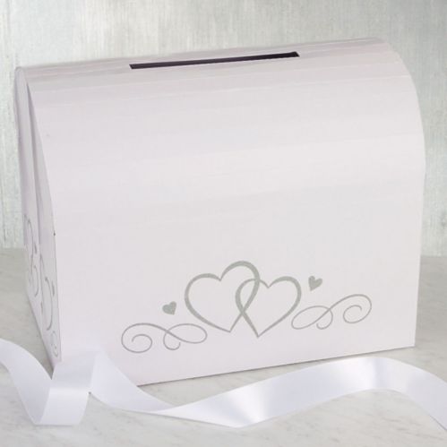 White Wedding Card Holder Box Product image