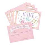 Bride-to-Be Advice Cards, 24-pk | Amscannull