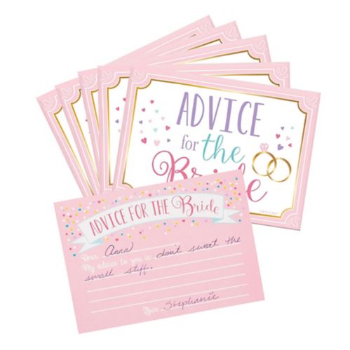 Bride-to-Be Advice Cards, 24-pk Product image