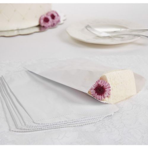 Sacs à friandises pour gâteau de mariage, blanc, paq. 24 Image de l’article
