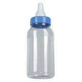 Blue Baby Bottle Bank | Amscannull