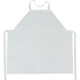 Disposable Paper Chef Apron for Birthday, Party, Cooking Class, White, One Size