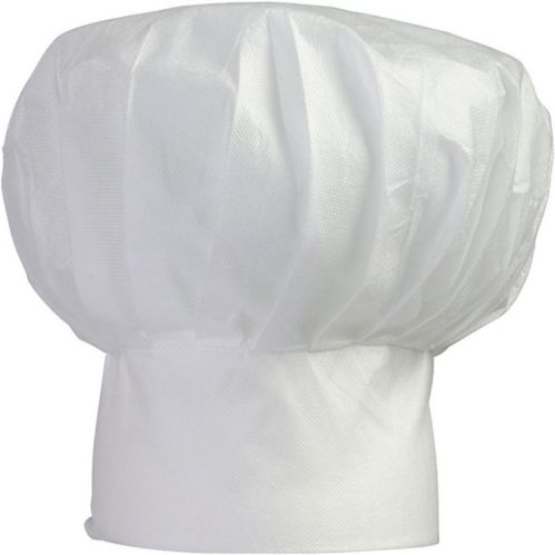 Disposable Paper Chef Hat for Birthday, Party, Cooking Class, White, One Size Product image