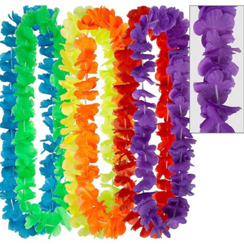 Rainbow Summer Leis. 6-pk Product image