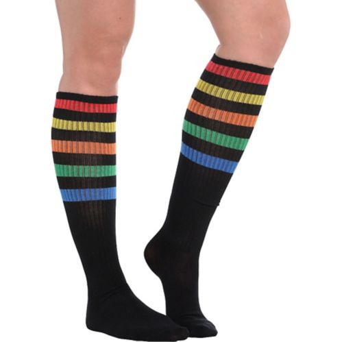 Stripe Athletic Knee-High Socks Product image