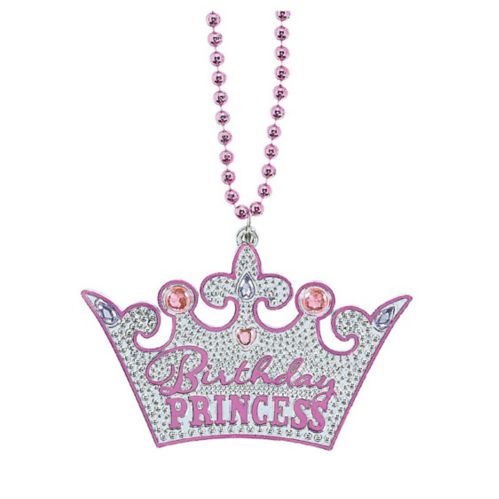 Birthday Princess Crown Birthday Necklace Product image