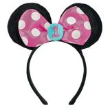1st Birthday Minnie Mouse Ears Headband | Disneynull