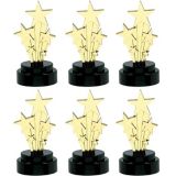 Hollywood Star Trophies, 6-pk