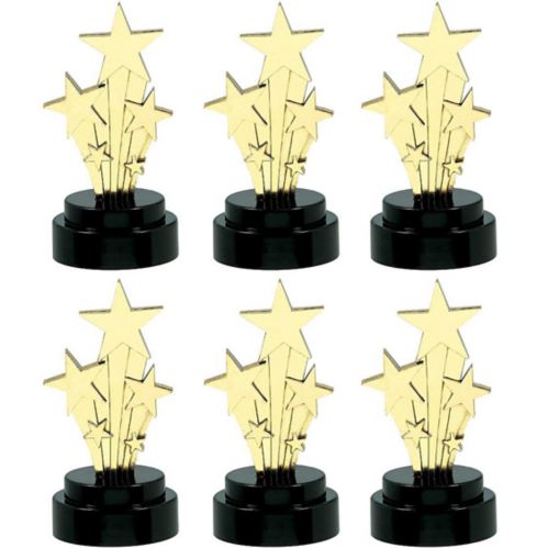 Hollywood Star Trophies, 6-pk Product image