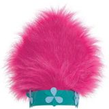 Chapeau de Trolls avec cheveux pour fête d'anniversaire/Halloween/déguisement, rose vif | Universalnull
