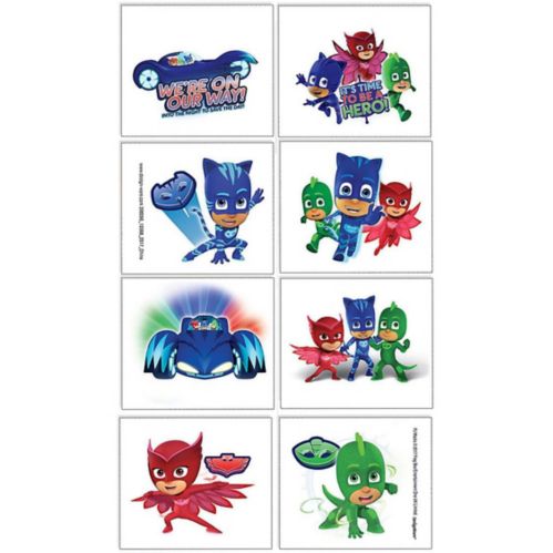 PJ Masks Temporary Tattoos, 8-pc, Ages 4+ Product image