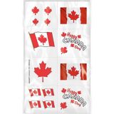 Tatouages pour la fête du Canada, 1 feuille | Amscannull