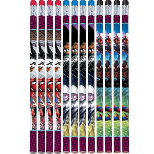 Marvel Spider-Man Webbed Wonder Pencils for Birthday Party Favours, 12-pk Product image