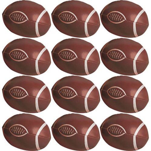 Soft Mini Footballs, 12-pk Product image