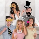 Fancy Photo Booth Props, 13-pc