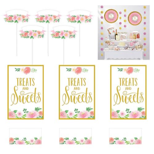 Floral Baby Shower Treat Table Decorating Kit, 23-pc Product image