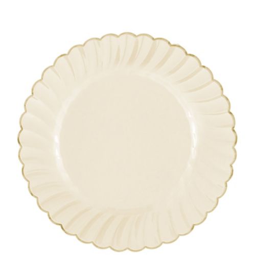 Premium Scalloped Trim Lunch Plates, 20-ct Product image