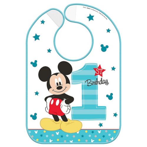 1st Birthday Mickey Mouse Bib Product image