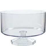 Plastic Trifle Container for Birthday, Party, Anniversary, Clear, 80-oz