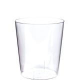 Clear Plastic Cylinder Container, 55-oz