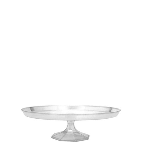 Small Clear Plastic Cake Stand Product image