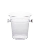Clear Plastic Ice Bucket