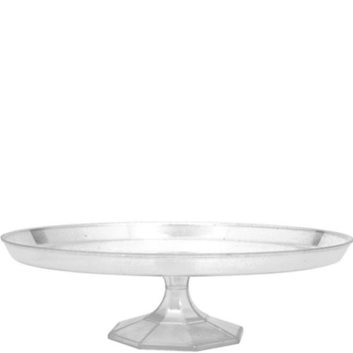 Large Clear Plastic Cake Stand Product image