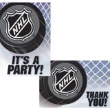 Invitations et cartes de remerciement hockey NHL