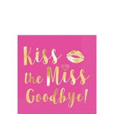 Kiss The Miss Goodbye Beverage Napkins, 16-pk | Amscannull