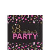 Sassy Bride Metallic Bachelorette Party Beverage Napkins, 16-pk | Amscannull