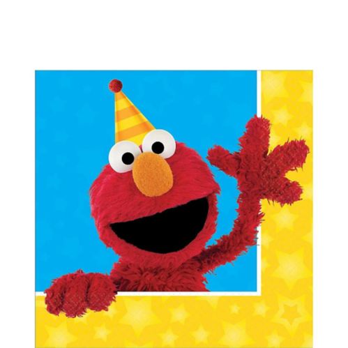 Sesame Street Lunch Paper Napkins, 16-pk Product image