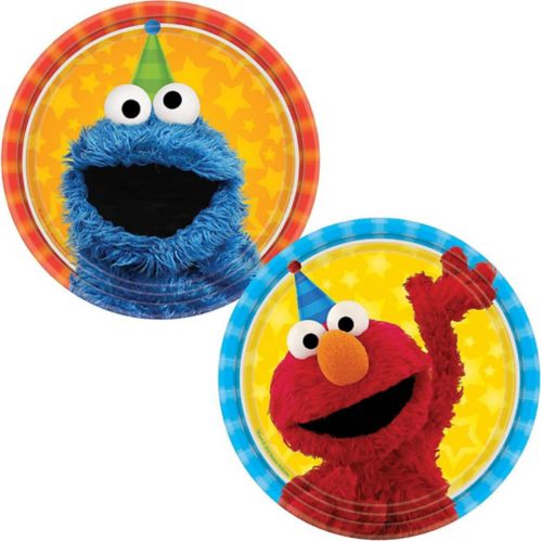 Sesame Street Birthday Party Dessert Plates, 8-pk Product image