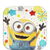 Despicable Me Minions Birthday Party Dessert Plates, 7-in, 8-pk | Universalnull