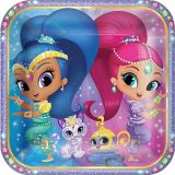 Shimmer & Shine Birthday Party Lunch Paper Plates, 9-in, 8-pk | Nickelodeonnull