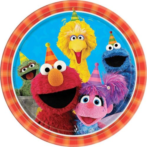 Sesame Street Lunch Paper Plates, 8-pk Product image