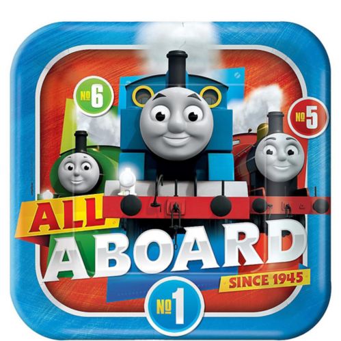 Thomas the Tank Engine Birthday Party Lunch Plates, 8-pk Product image
