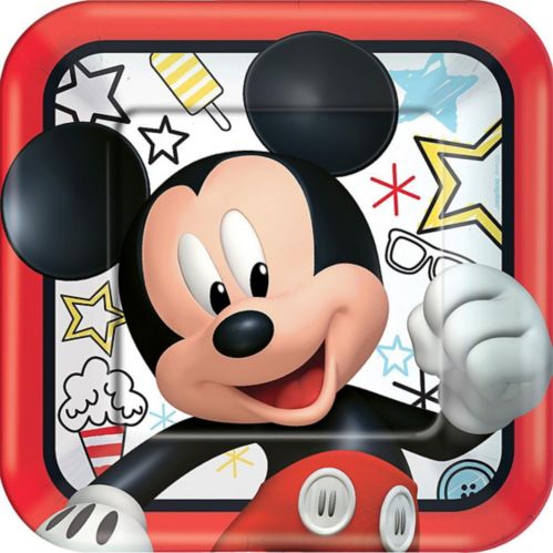 Mickey Mouse Lunch Plates, 8-pk Product image