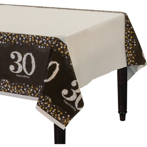 Sparkling Celebration 30th Birthday Table Cover Product image