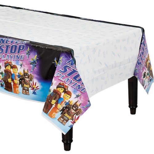 The LEGO Movie 2: The Second Part Birthday Party Table Cover for Indoor and Outdoor Use,  54-in x 96-in Product image