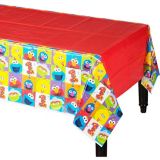 Nappe de table réutilisable pour fête de 1er anniversaire, Sesame Street Elmo, 54 x 96 po | Sesame Streetnull