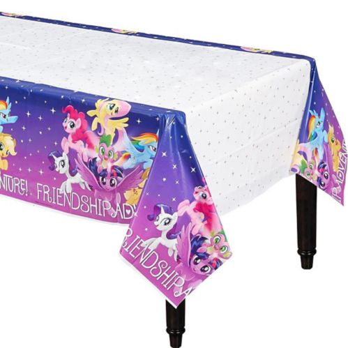 Friendship Adventure My Little Pony Birthday Party Table Cover, 54-in x 96-in Product image