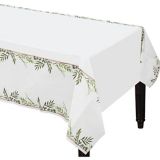 Floral Greenery Table Cover | Amscannull