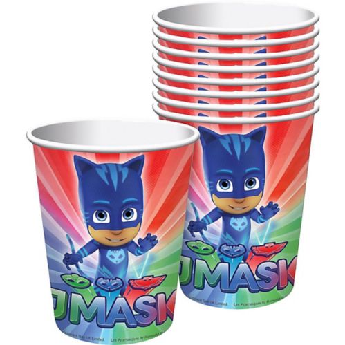 PJ Masks Birthday Party Paper Cups, 9-oz, 8-pk Product image