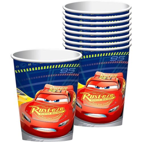 Disney Cars 3 Birthday Party Disposable Cups, 8-pk Product image